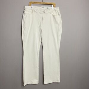 J Jill  Modern‎ Slim Boot Cut Jeans  Natural Color Size 20 Women's